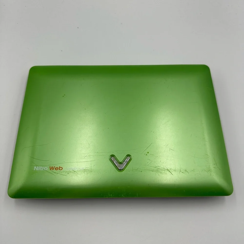 VTech Nitro Vintage Green Working Notebook Laptop Learning School Academic Toy